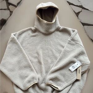 Adidas x Fear Of God Athletics Hike Hoodie Sesame Men’s Sz Small IM6074 $350
